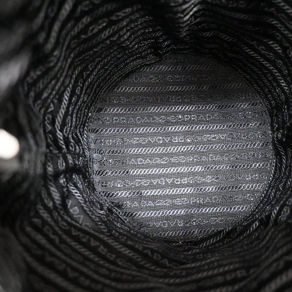 PRADA 2Way Plage Wicker 2Way Shoulder Hand Bag Straw Canvas Leather - Picture 13 of 16